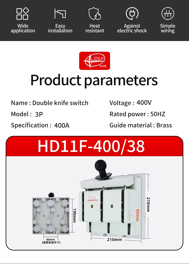 HD11F-40038 Mistake-Free knife Switches 