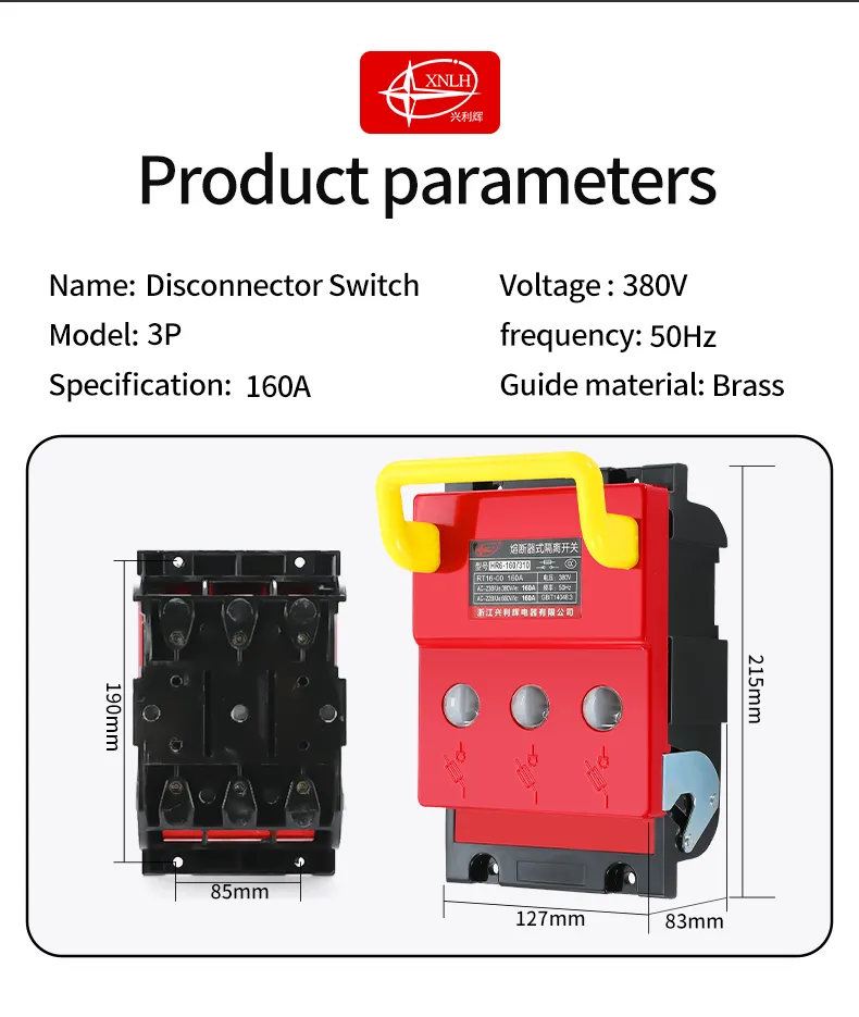 HR6-160-310 Balloon Fuse Disconnector Switch