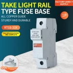 TRT18-32A Take Light Rail TypeFuse Base（New）