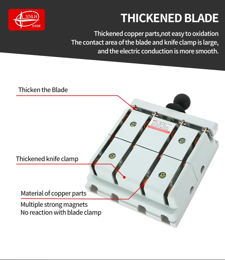 HS11F-100/48 Mistake Free Knife Switches