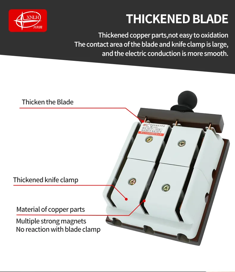 HS11F-100/38 Mistake Free Knife Switches