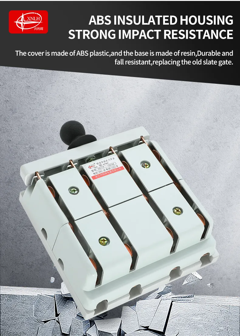 HS11F-100/48 Mistake Free Knife Switches