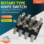 HS13BX 4P Rotary Type KnifeSwitch