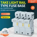 RT18-125AM Take Light Rail Type Fuse Base（New）
