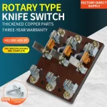 HDHS13BX 3P Rotary Type KnifeSwitch