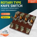 HS13BX 4P Rotary Type KnifeSwitch