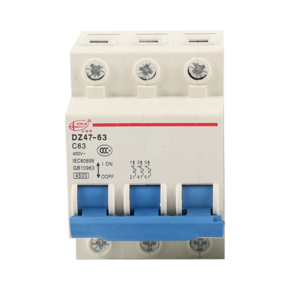 DZ47-63  Circuit Breaker  White shell