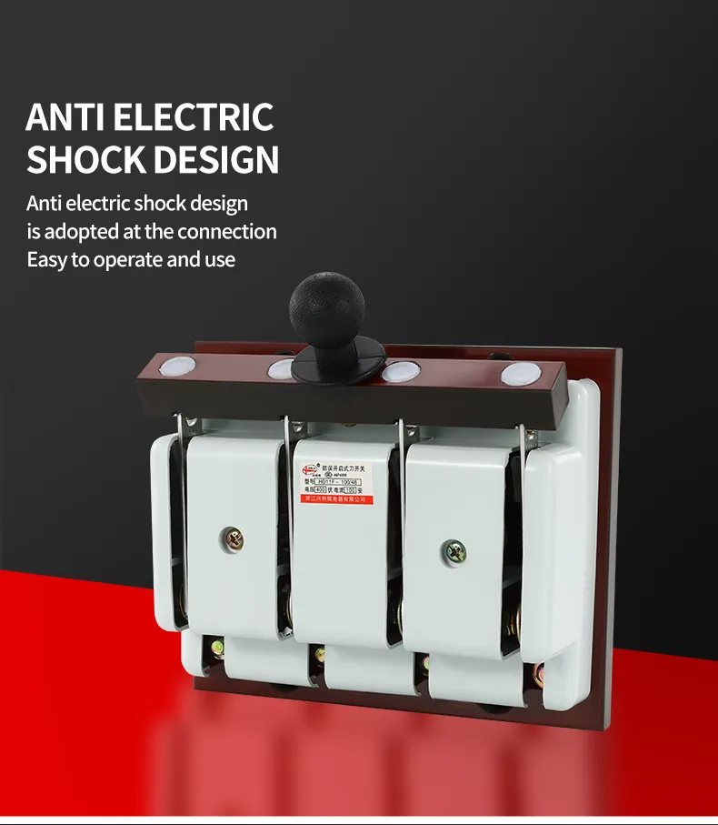 HD11F-10048 Mistake Free Knife Switches