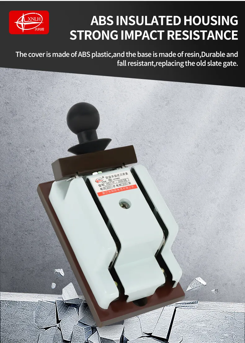 HD11F-200/28 Mistake Free Knife Switches