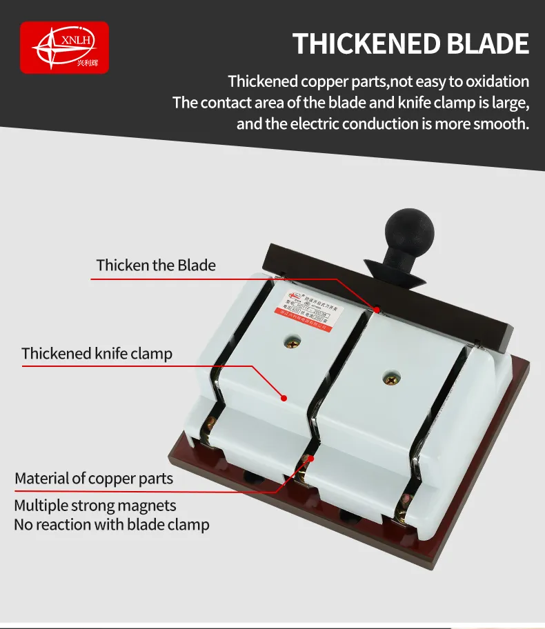 HD11F-200/38 Mistake Free Knife Switches