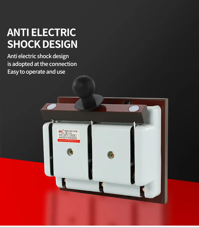 HD11F-200/38 Mistake Free Knife Switches