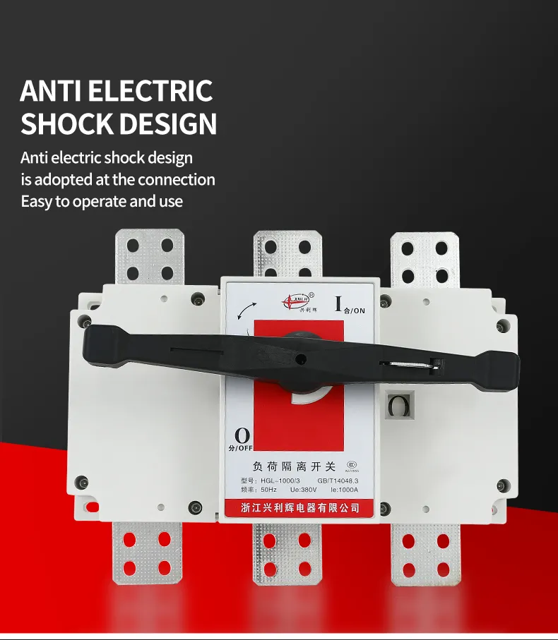 HGL-1000/3 Series Load Isolation Switch