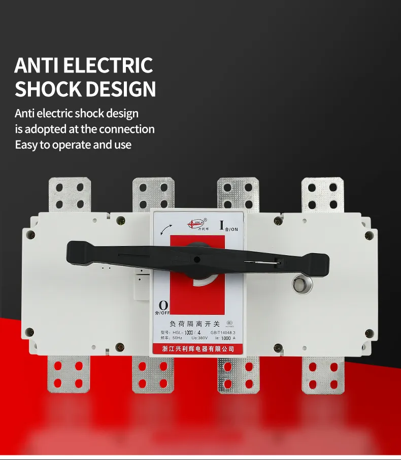 HGL-1000/4 Series Load Isolation Switch