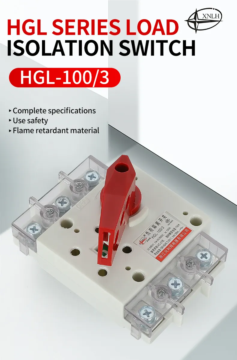 HGL-100/3 Series Load Isolation Switch