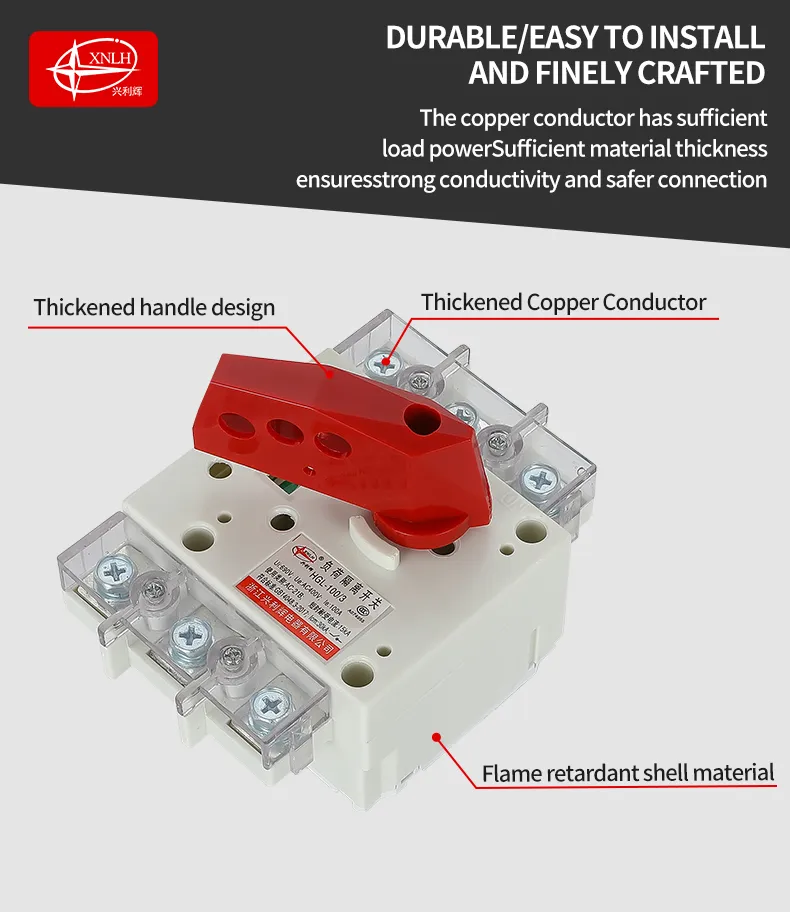 HGL-100/3 Series Load Isolation Switch