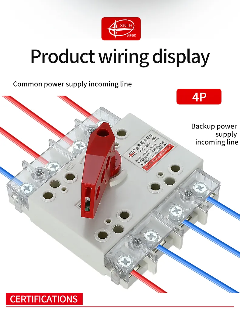 HGL-100/4 Series Load Isolation Switch