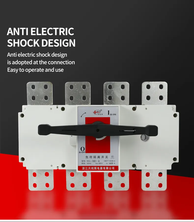 HGL-16004 Series Load Isolation Switch