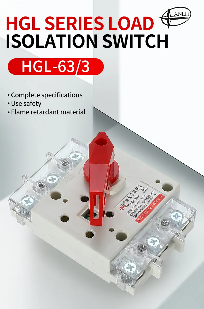 HGL-63/3 Series Load Isolation Switch