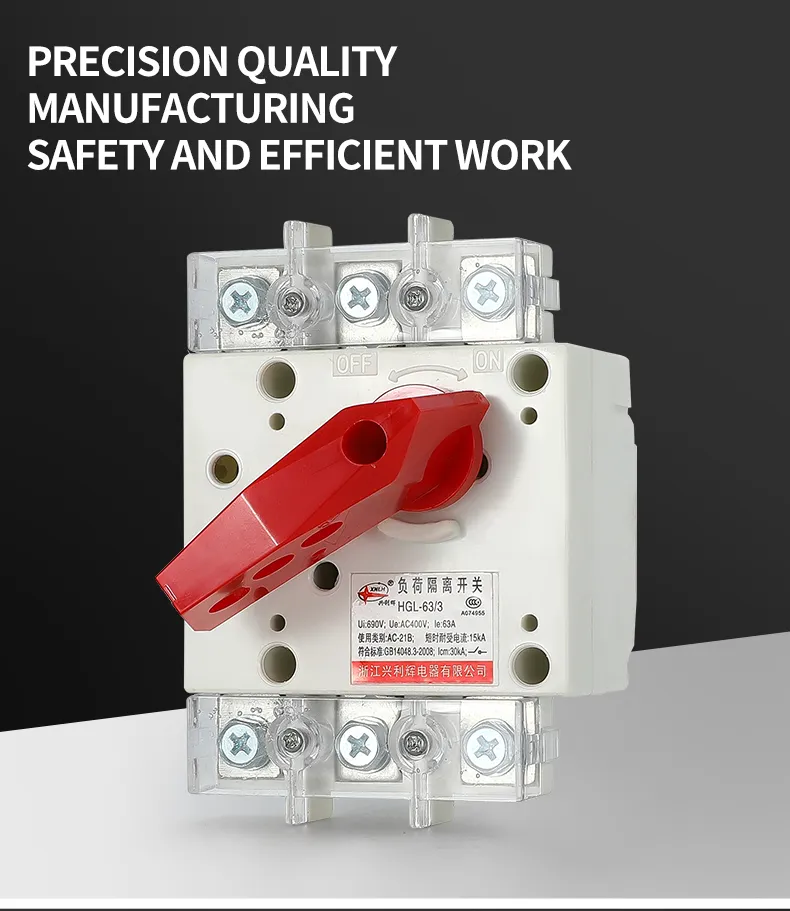 HGL-63/3 Series Load Isolation Switch
