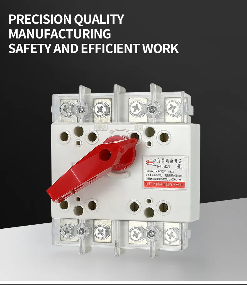 HGL-63/4 Series Load Isolation Switch