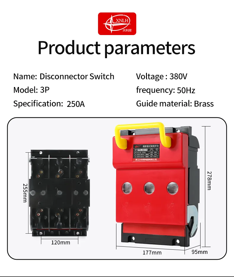 HR6-250/310 Balloon Fuse Disconnector Switch