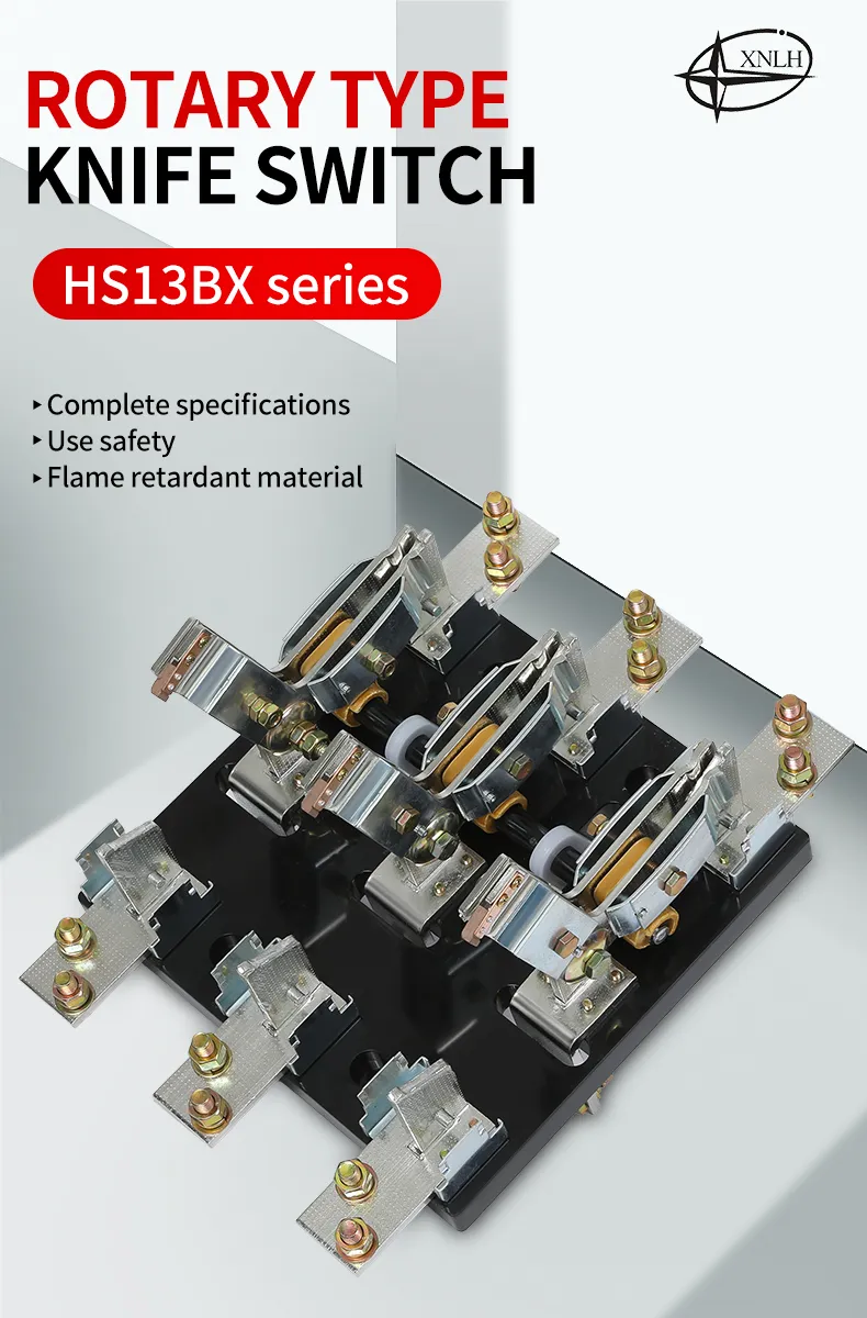 HDHS13BX 3P Rotary Type KnifeSwitch