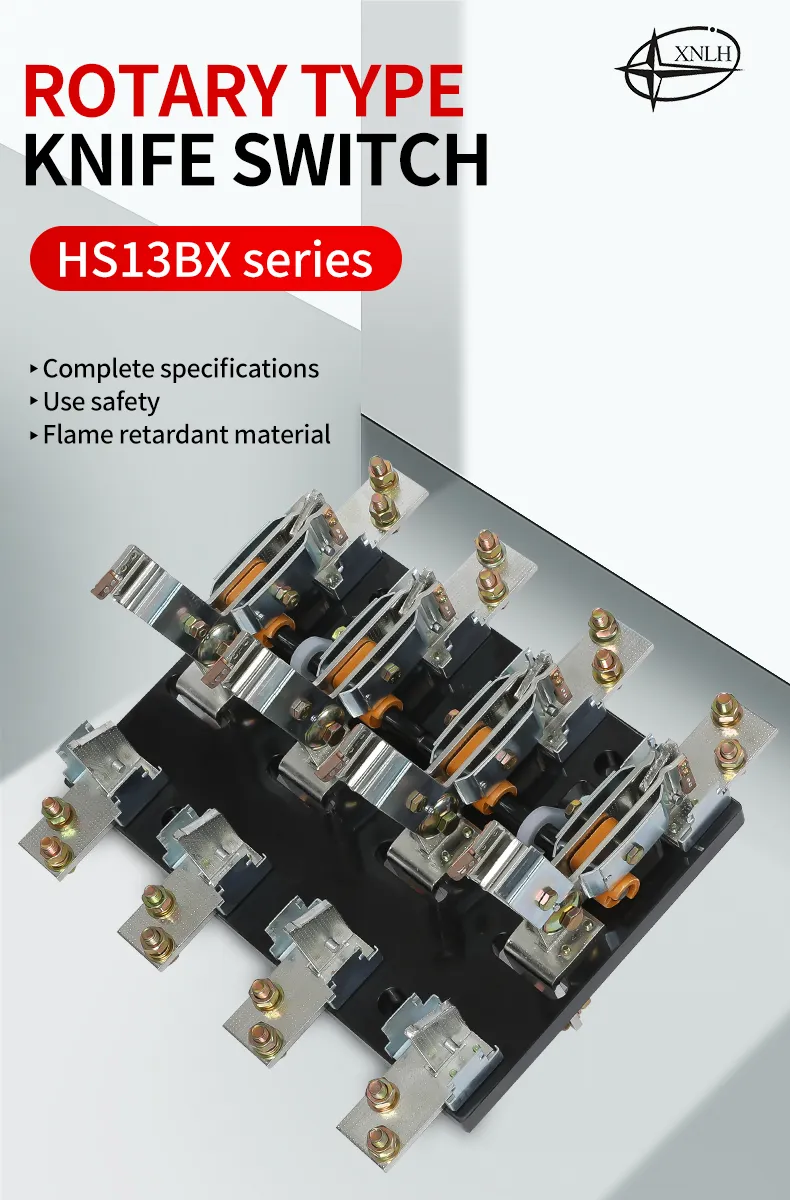 HS13BX 4P Rotary Type Knife Switch